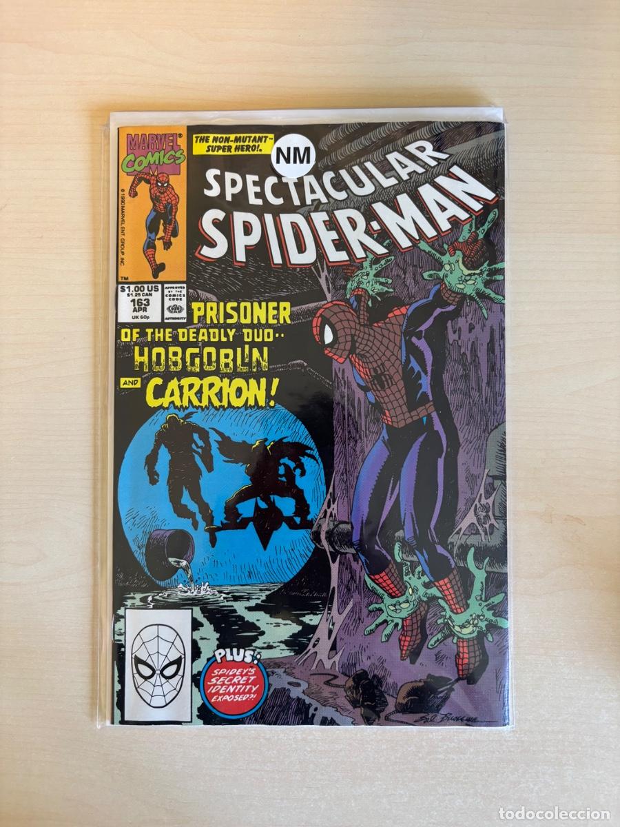 C&oacute;mics: The Spectacular Spider-Man #163 (Marvel Comics USA, abril 1990)