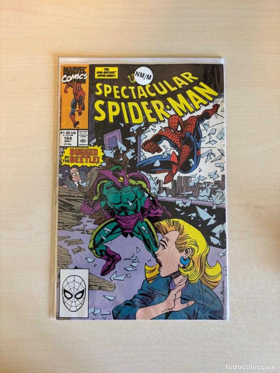 C&oacute;mics: The Spectacular Spider-Man #164 (Marvel Comics USA, mayo 1990)