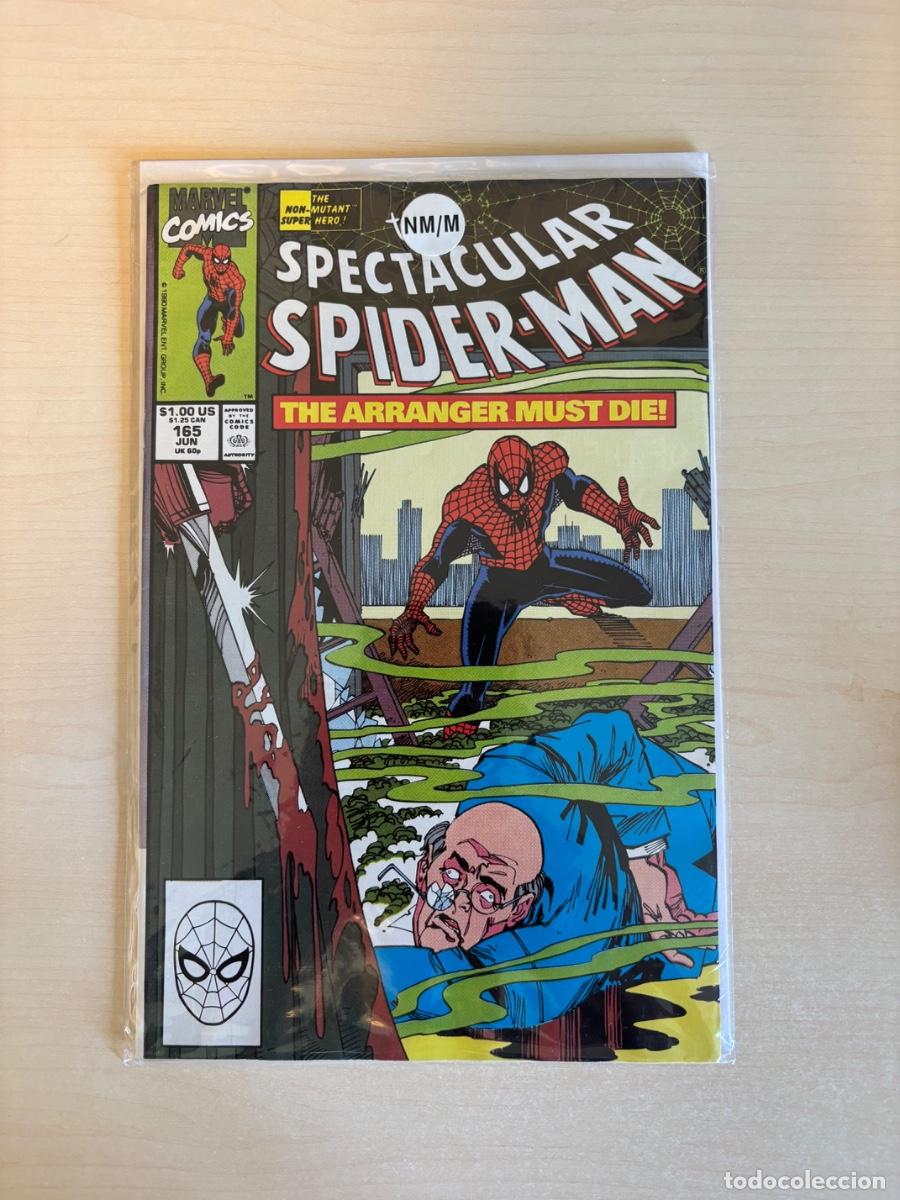 C&oacute;mics: The Spectacular Spider-Man #165 (Marvel Comics USA, junio 1990)