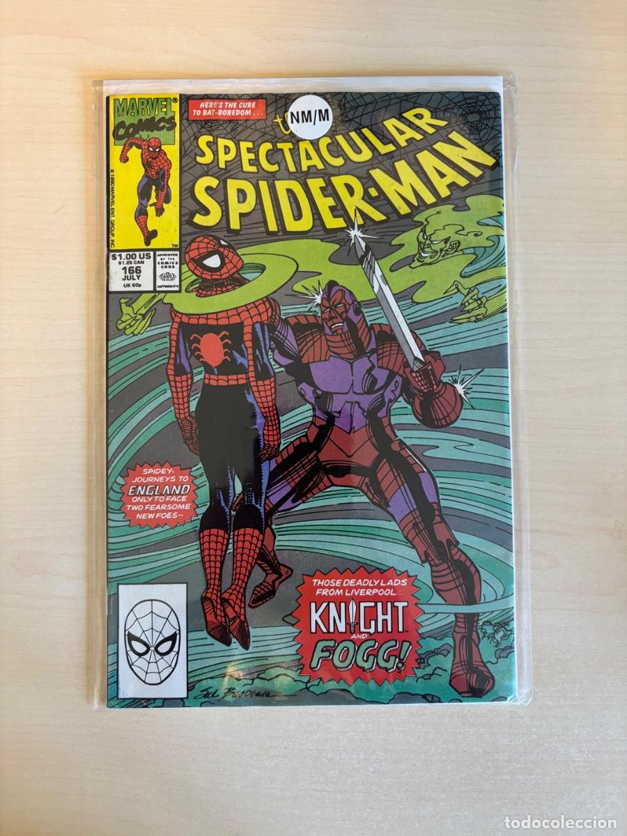 C&oacute;mics: The Spectacular Spider-Man #166 (Marvel Comics USA, julio 1990)