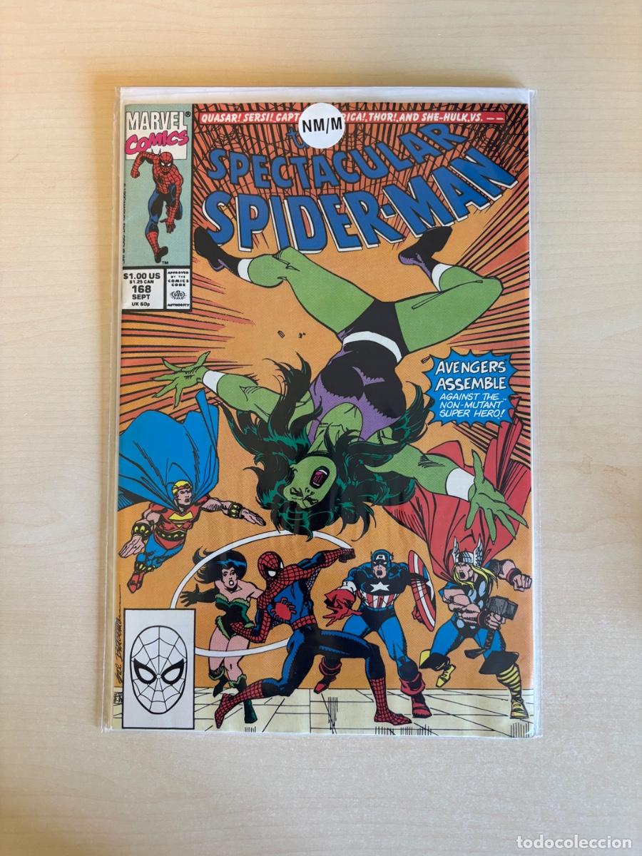 C&oacute;mics: The Spectacular Spider-Man #168 (Marvel Comics USA, septiembre 1990)