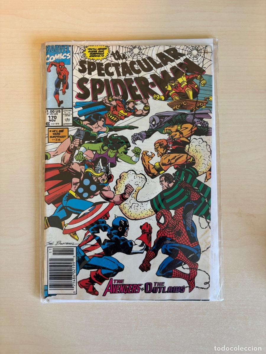 C&oacute;mics: The Spectacular Spider-Man #170 (Marvel Comics USA, noviembre 1990)
