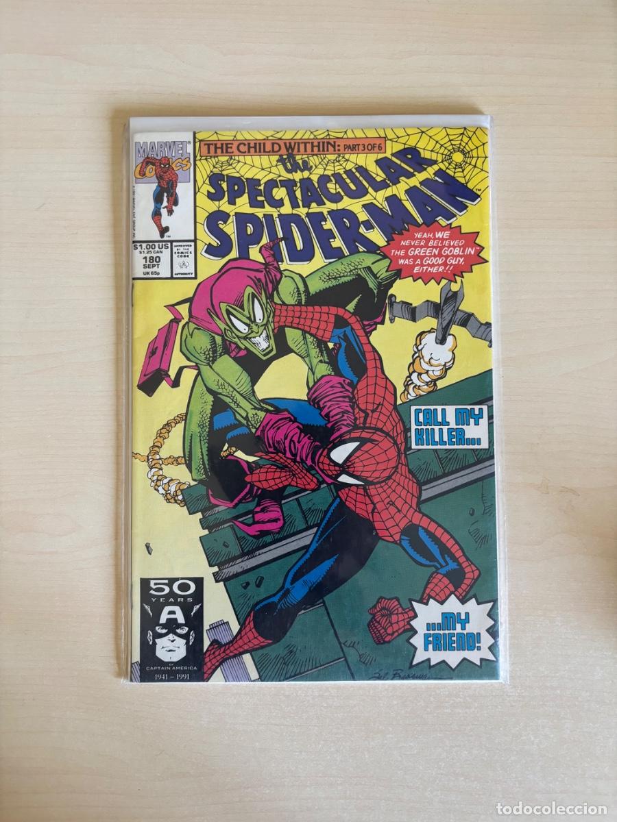 C&oacute;mics: The Spectacular Spider-Man #180 (Marvel Comics USA, septiembre 1991)