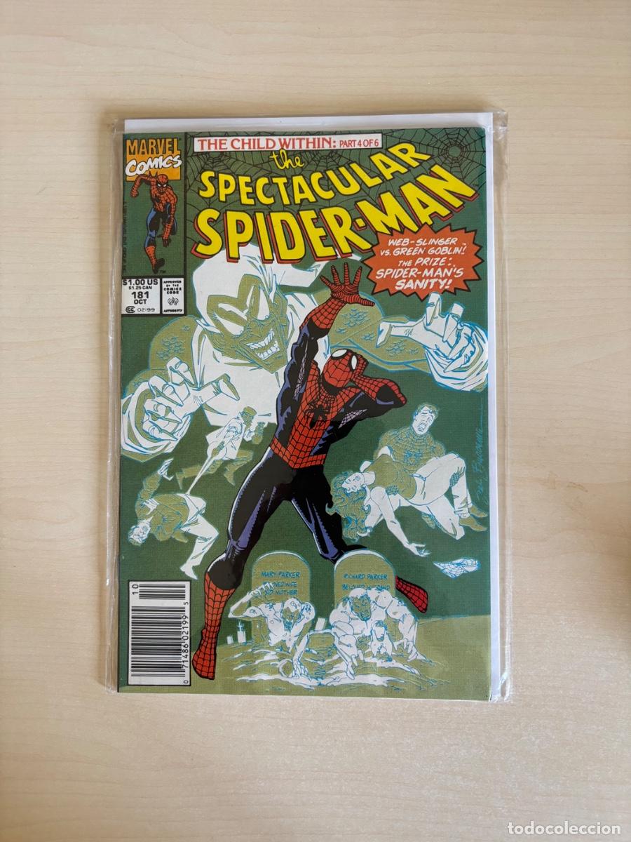 C&oacute;mics: The Spectacular Spider-Man #181 (Marvel Comics USA, octubre 1991)