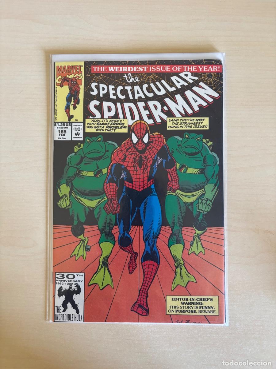 Fumetti: The Spectacular Spider-Man #185 (Marvel Comics USA, febrero 1992)