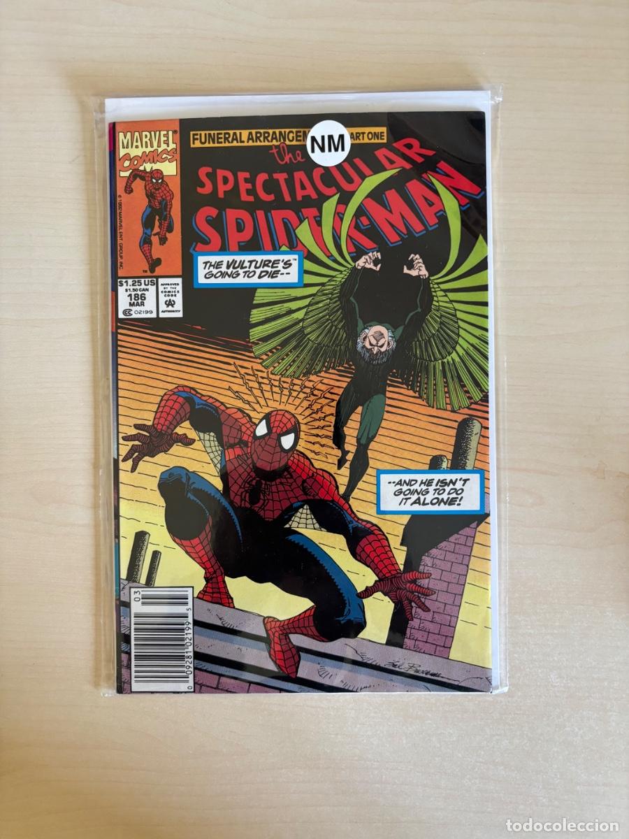 C&oacute;mics: The Spectacular Spider-Man #186 (Marvel Comics USA, marzo 1992)