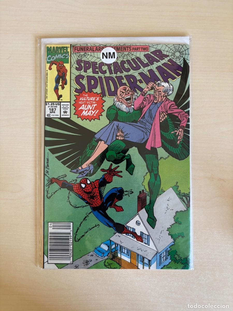C&oacute;mics: The Spectacular Spider-Man #187 (Marvel Comics USA, abril 1992)