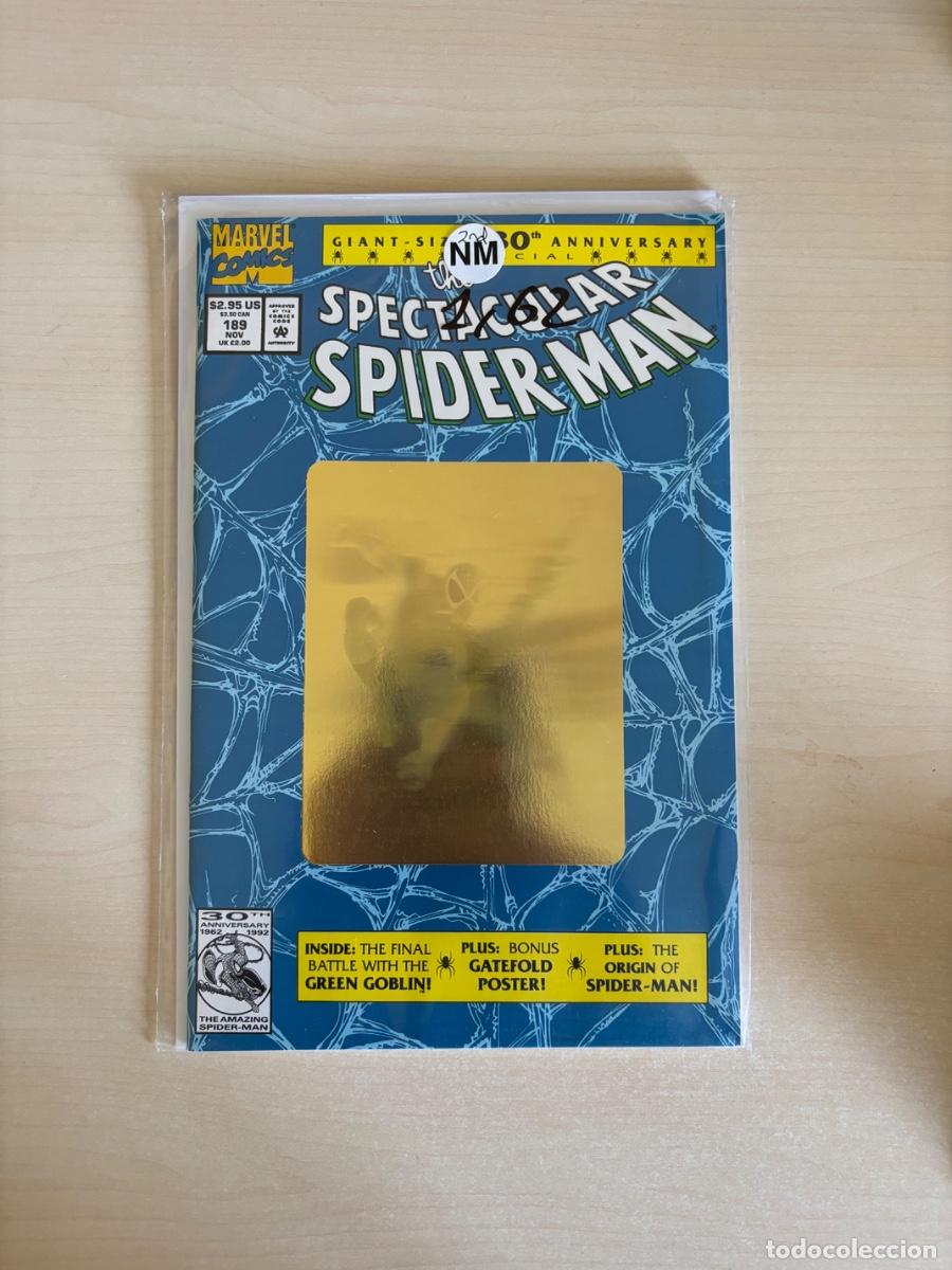 C&oacute;mics: The Spectacular Spider-Man #189 Giant-Size 30th Anniversary Special (Marvel USA, noviembre 1992)