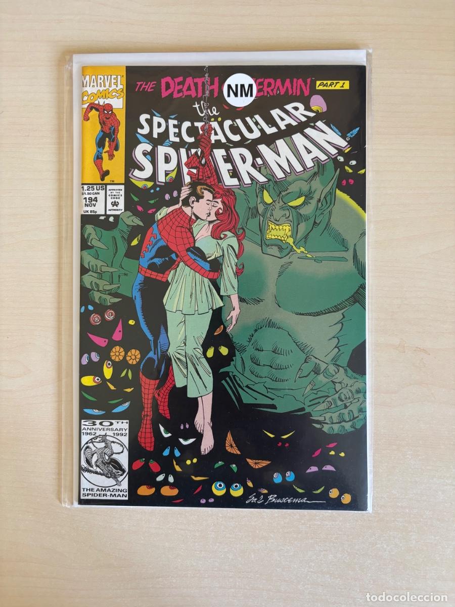 C&oacute;mics: The Spectacular Spider-Man #194 (Marvel Comics USA, noviembre 1992)