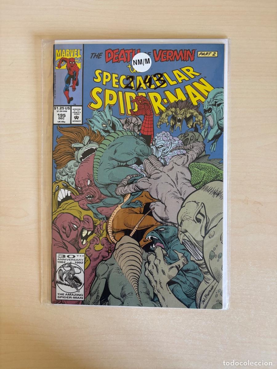 C&oacute;mics: The Spectacular Spider-Man #195 (Marvel Comics USA, diciembre 1992)