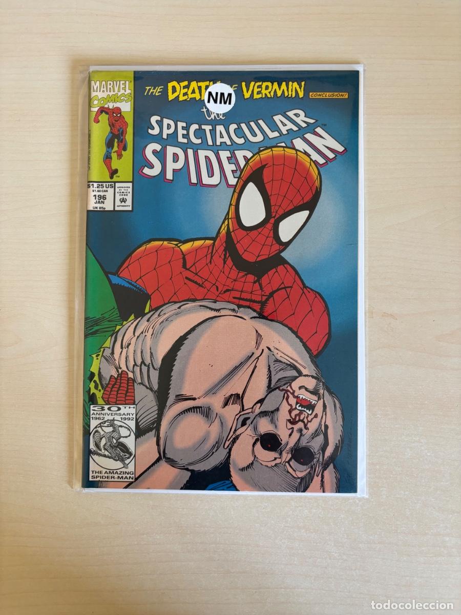 C&oacute;mics: The Spectacular Spider-Man #196 (Marvel Comics USA, enero 1993)