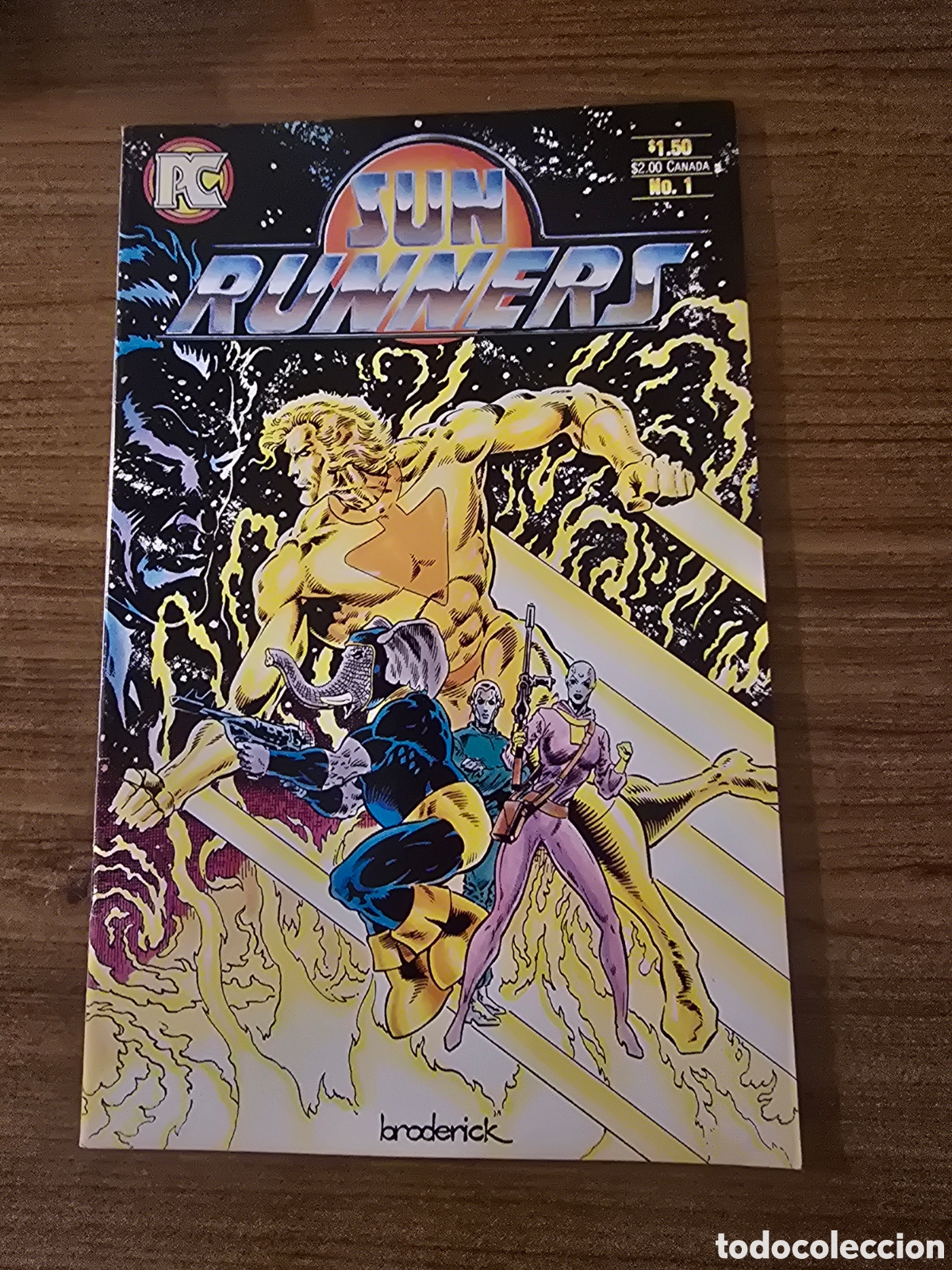 C&oacute;mics: SUN RUNNERS,NUMERO 1,BRODERICK,(PC)