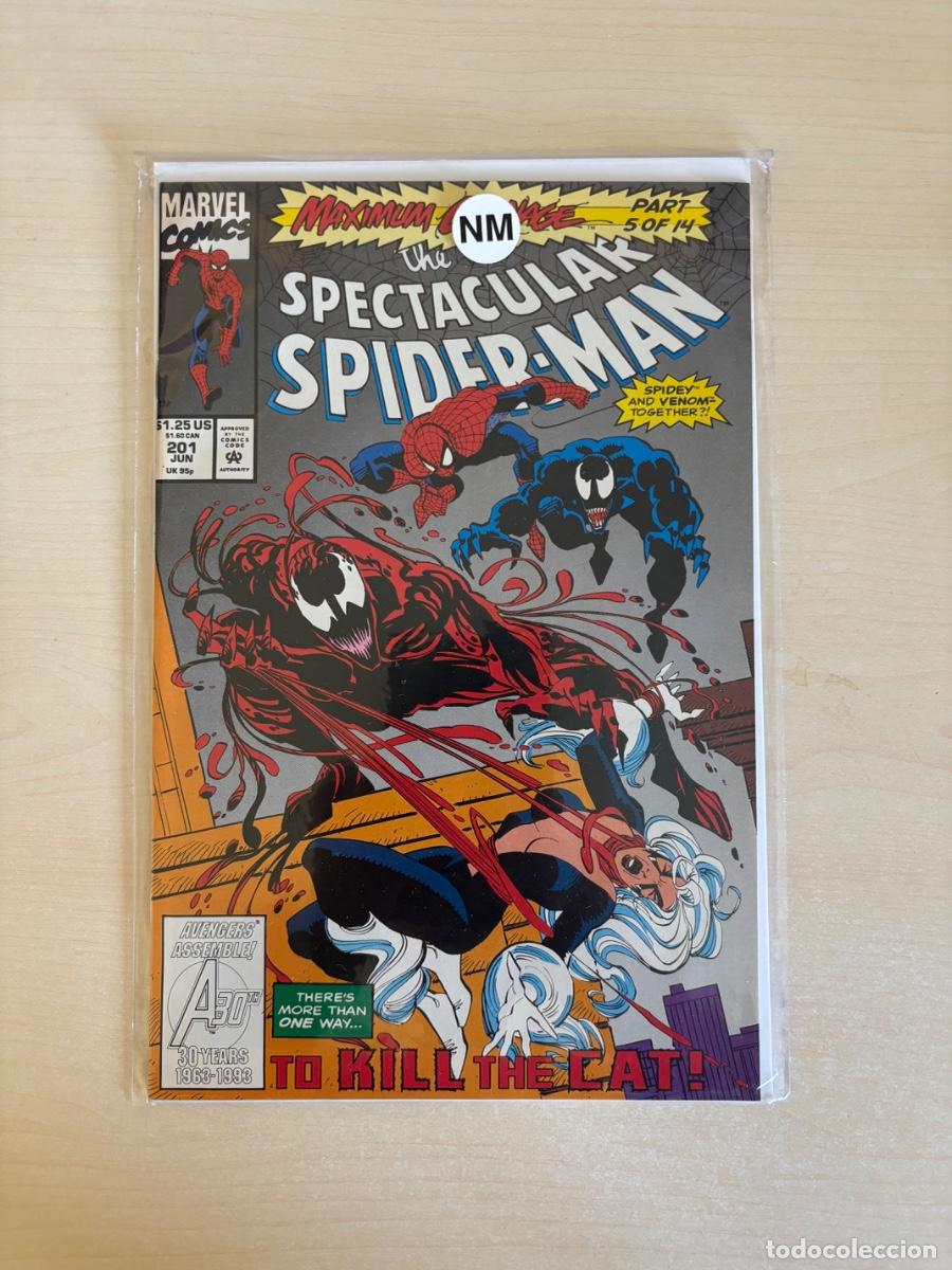 C&oacute;mics: The Spectacular Spider-Man #201 (Marvel Comics USA, junio 1993)