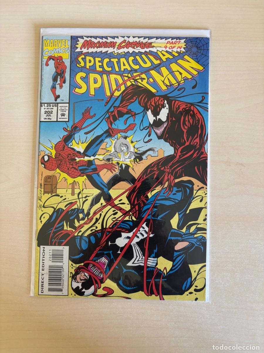 C&oacute;mics: The Spectacular Spider-Man #202 (Marvel Comics USA, julio 1993)