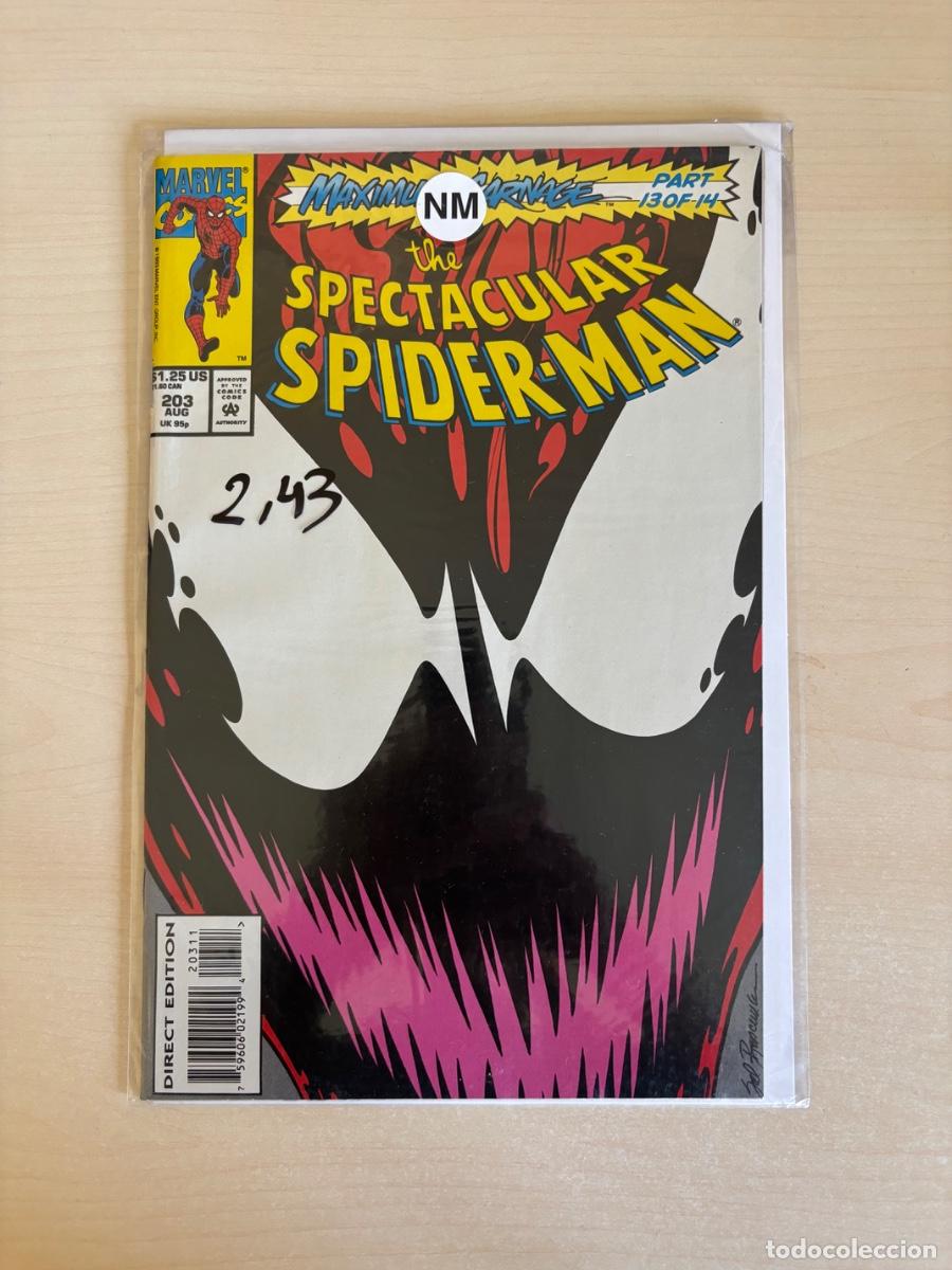 C&oacute;mics: The Spectacular Spider-Man #203 (Marvel Comics USA, agosto 1993)