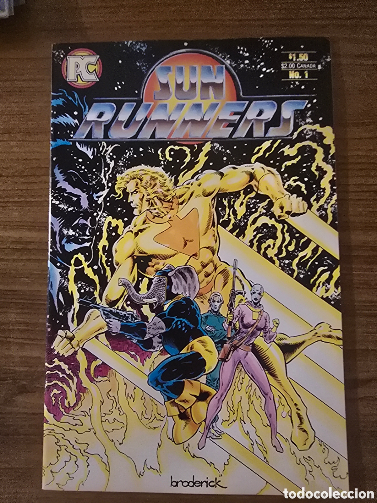 C&oacute;mics: SUN RUNNERS NUMERO 1,BRODERICK,(PC)
