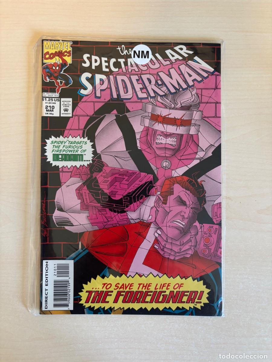 C&oacute;mics: The Spectacular Spider-Man #210 (Marvel Comics USA, marzo 1994)