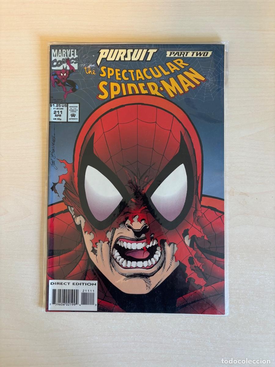 C&oacute;mics: The Spectacular Spider-Man #211 (Marvel Comics USA, abril 1994)