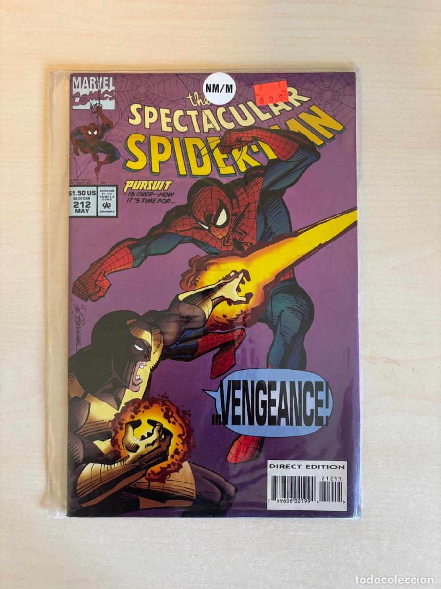 C&oacute;mics: The Spectacular Spider-Man #212 (Marvel Comics USA, mayo 1994)