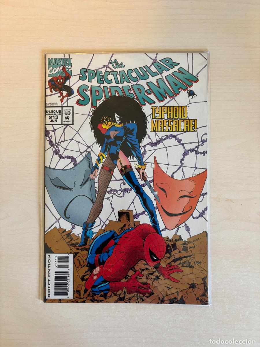 C&oacute;mics: The Spectacular Spider-Man #213 (Marvel Comics USA, junio 1994)