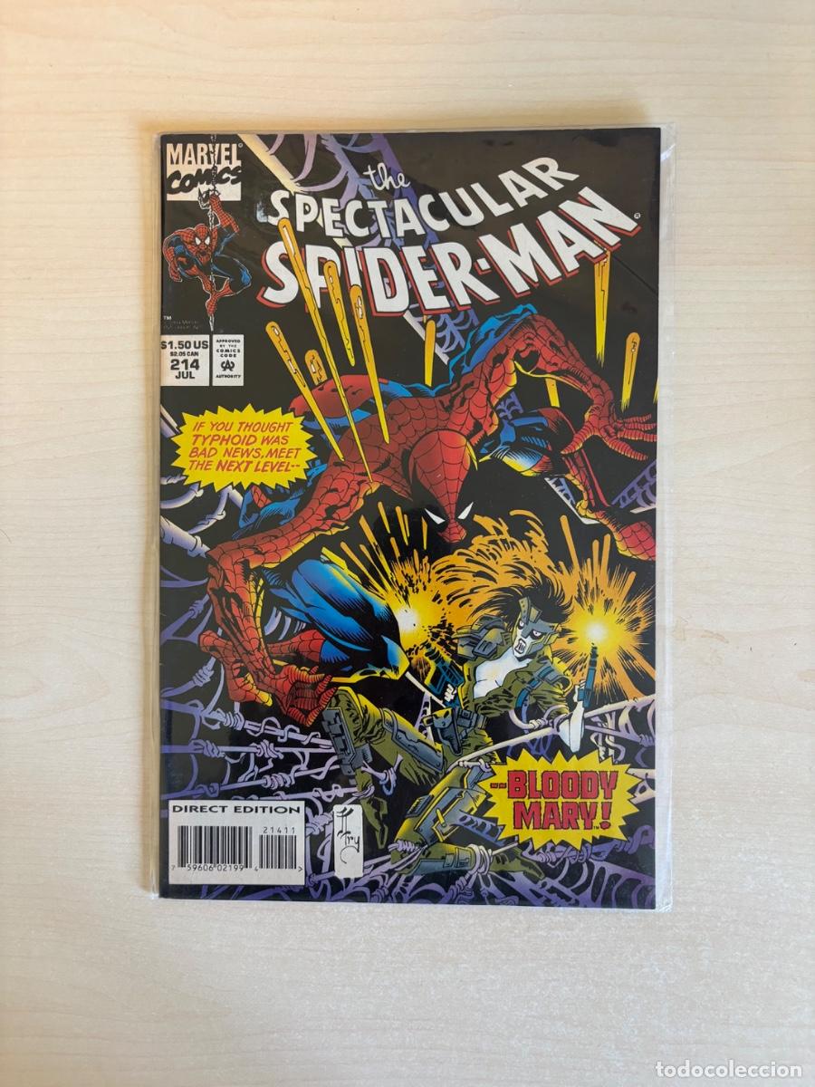 C&oacute;mics: The Spectacular Spider-Man #214 (Marvel Comics USA, julio 1994)