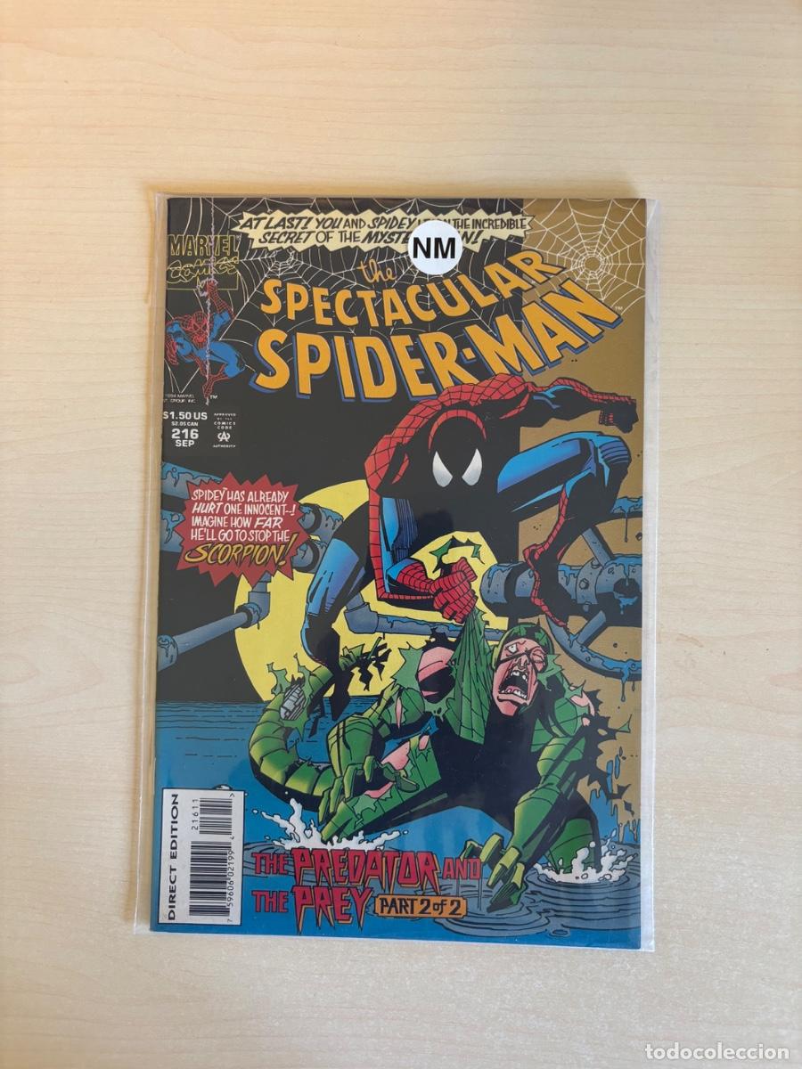 C&oacute;mics: The Spectacular Spider-Man #216 (Marvel Comics USA, septiembre 1994)