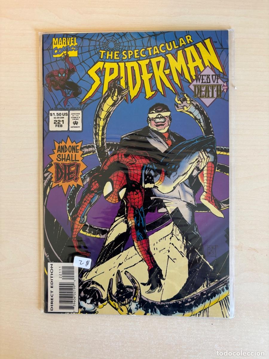 C&oacute;mics: The Spectacular Spider-Man #221 (Marvel Comics USA, febrero 1995)