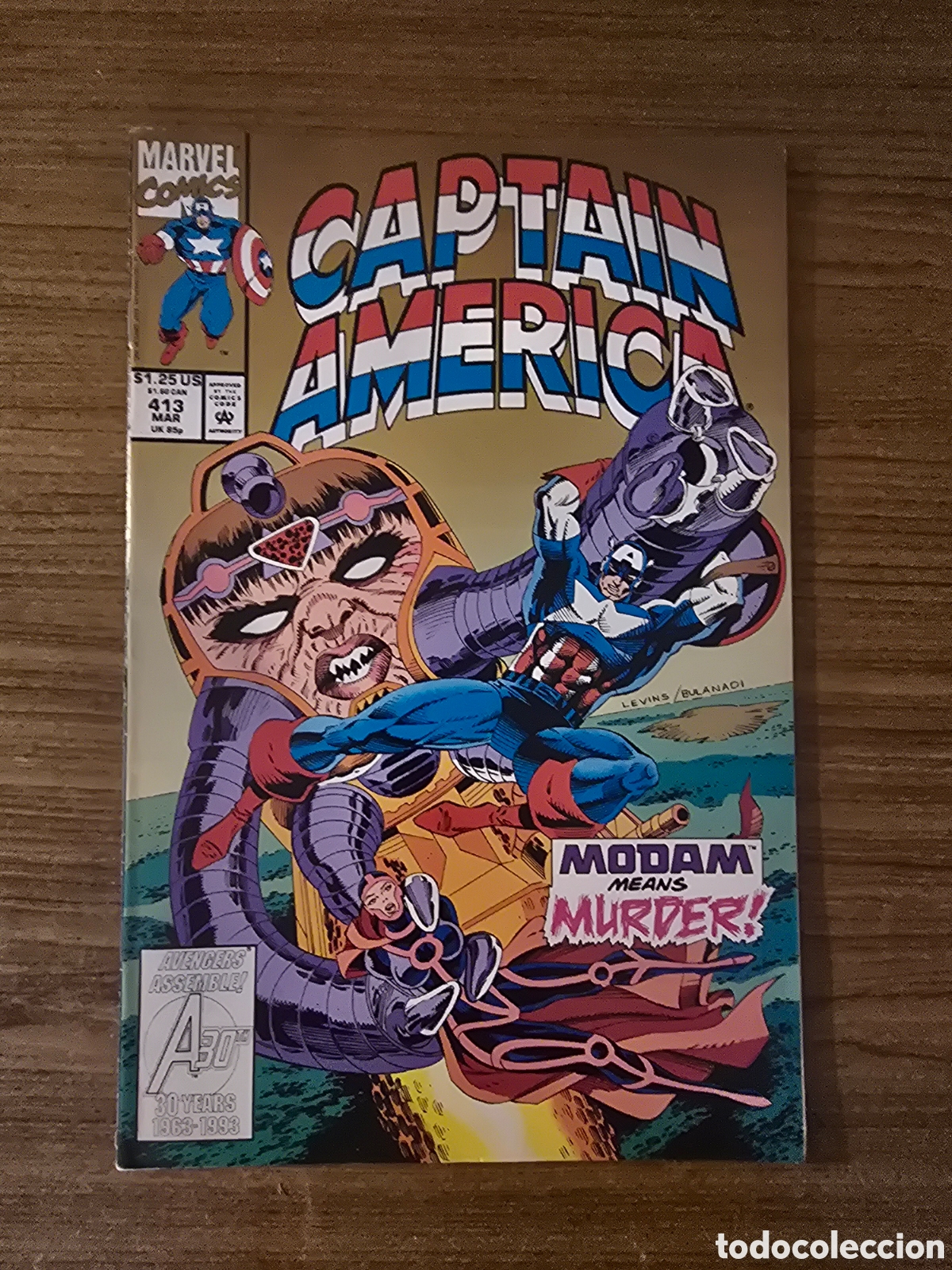 C&oacute;mics: CAPTAIN AMERICA,NUMERO 413,(MARVEL COMICS) - Foto 1