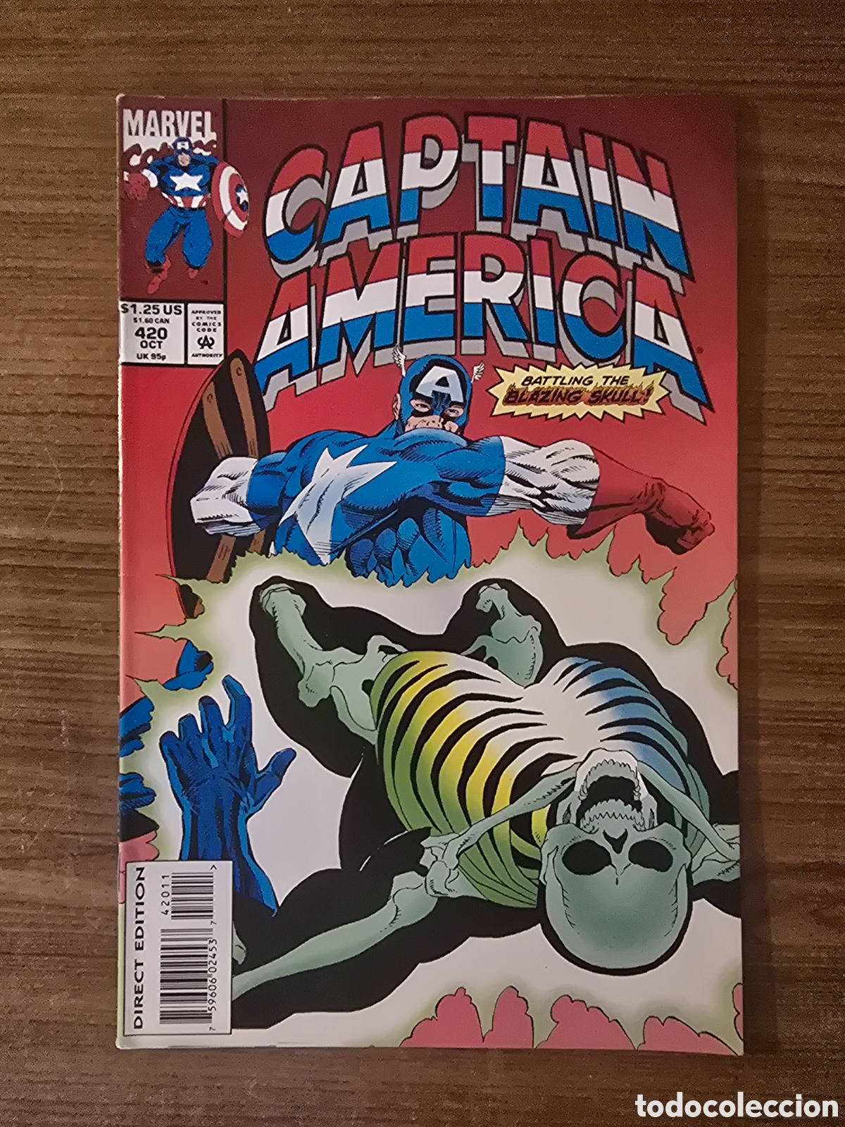 C&oacute;mics: CAPTAIN AMERICA,NUMERO 420,(MARVEL COMICS) - Foto 1