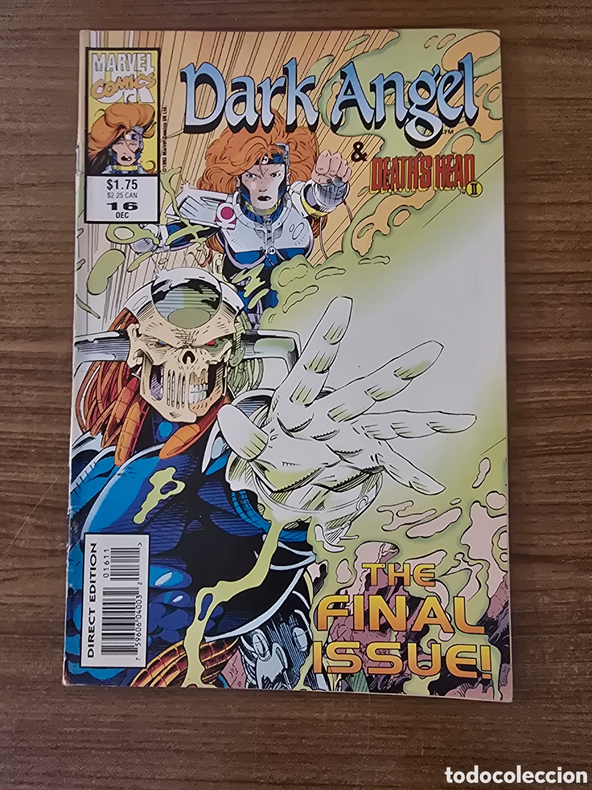 C&oacute;mics: DARK ANGEL & DEATH'S HEAD II,NUMERO 16,(MARVEL COMICS)