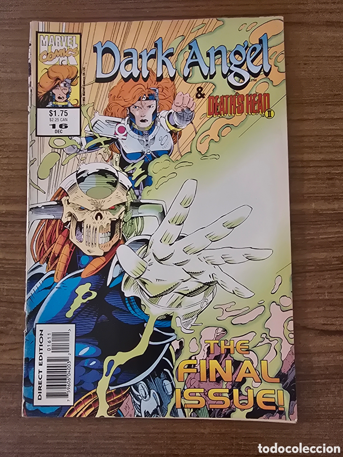 C&oacute;mics: DARK ANGEL & DEATH'S HEAD II,NUMERO 16,(MARVEL COMICS)