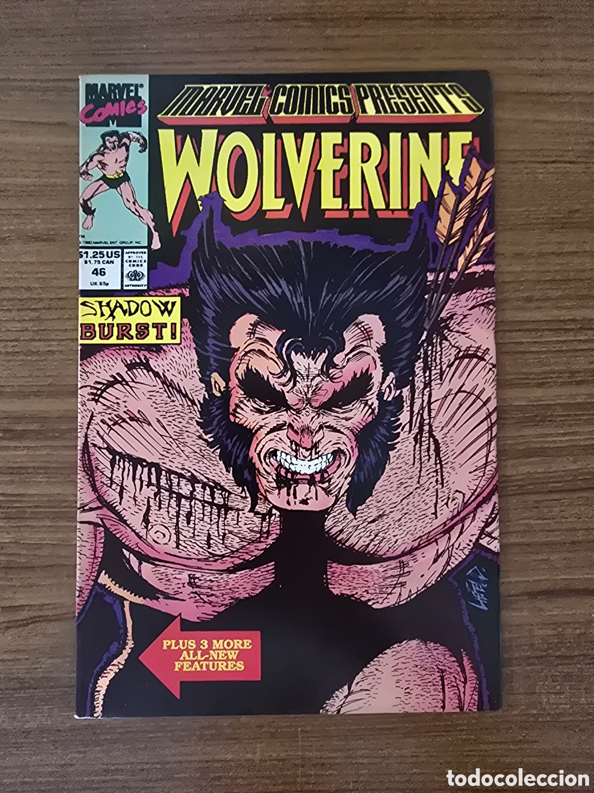 C&oacute;mics: WOLVERINE,NUMERO 46,(MARVEL COMICS) - Foto 1