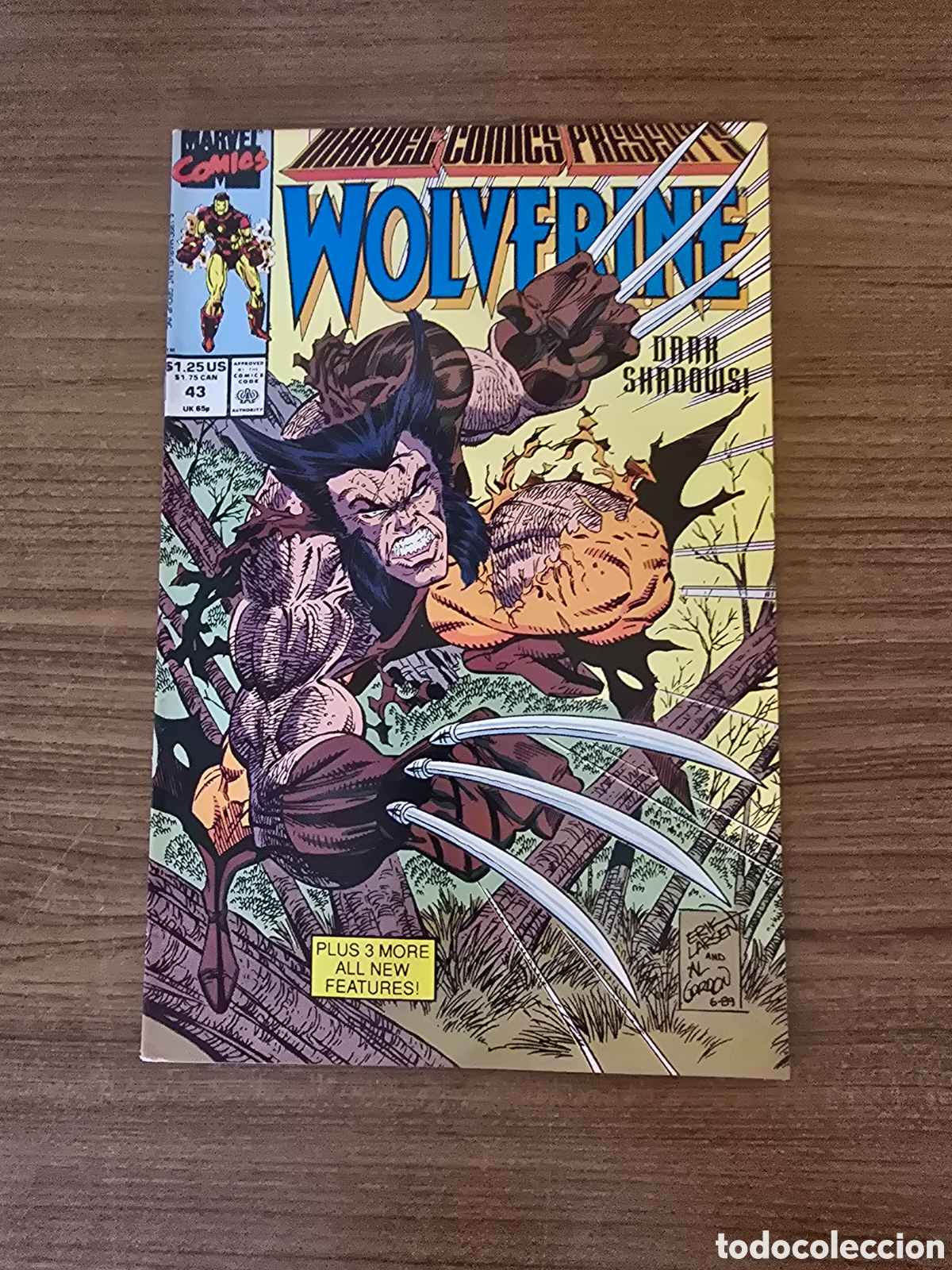 C&oacute;mics: WOLVERINE,NUMERO 43,(MARVEL COMICS) - Foto 1