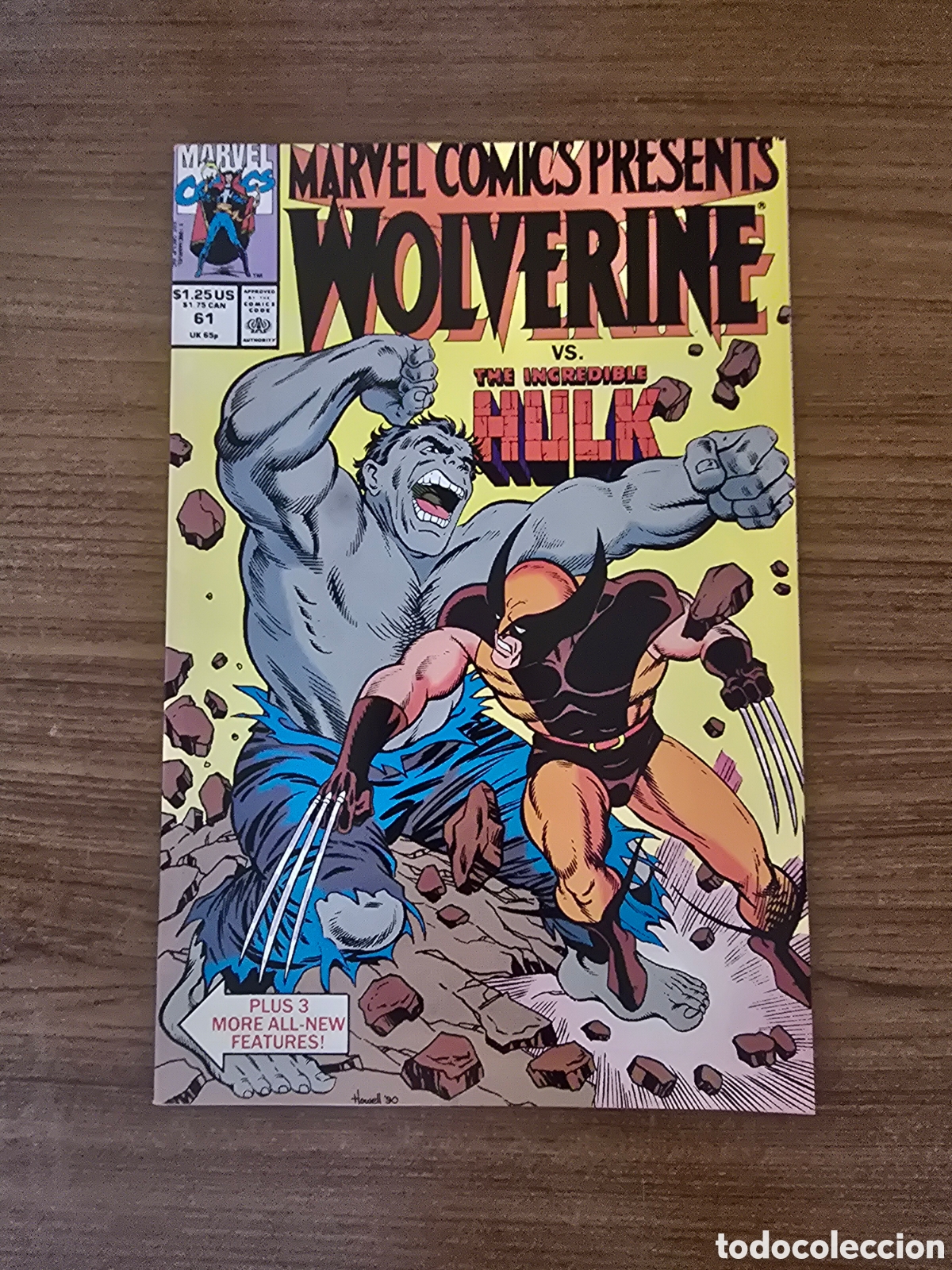 C&oacute;mics: WOLVERINE,NUMERO 61,(MARVEL COMICS) - Foto 1