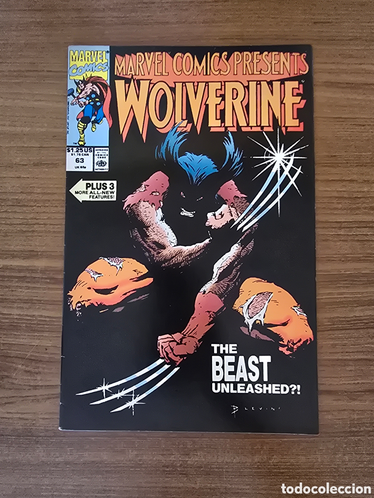 C&oacute;mics: WOLVERINE,NUMERO 63,(MARVEL COMICS) - Foto 1
