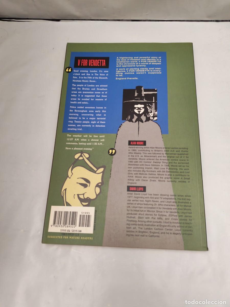 C&oacute;mics: Alan Moore and David Lloyd: V for Vendetta (First edition 1990) - Foto 2