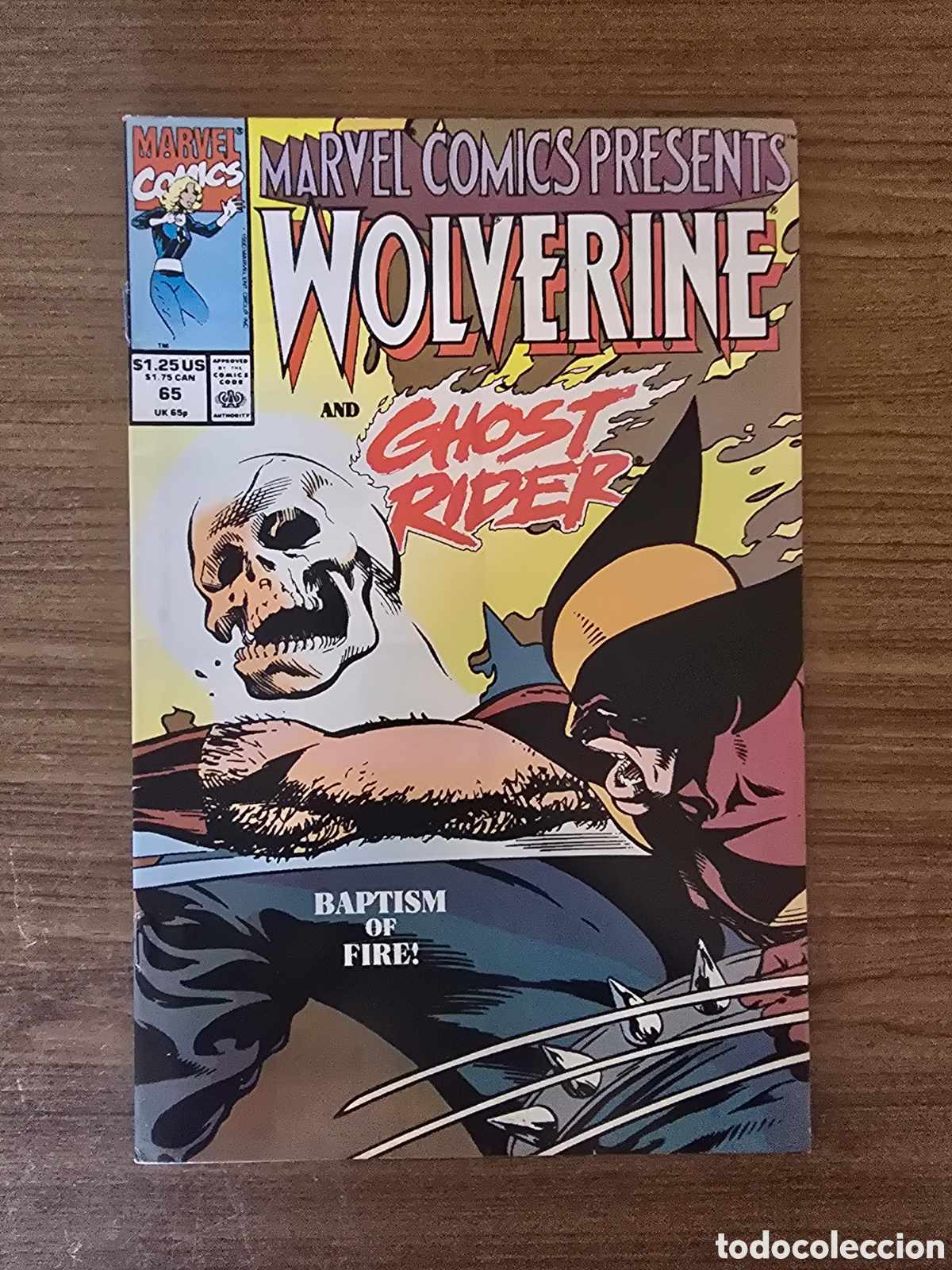 C&oacute;mics: WOLVERINE, NUMERO 65,(MARVEL COMICS) - Foto 1