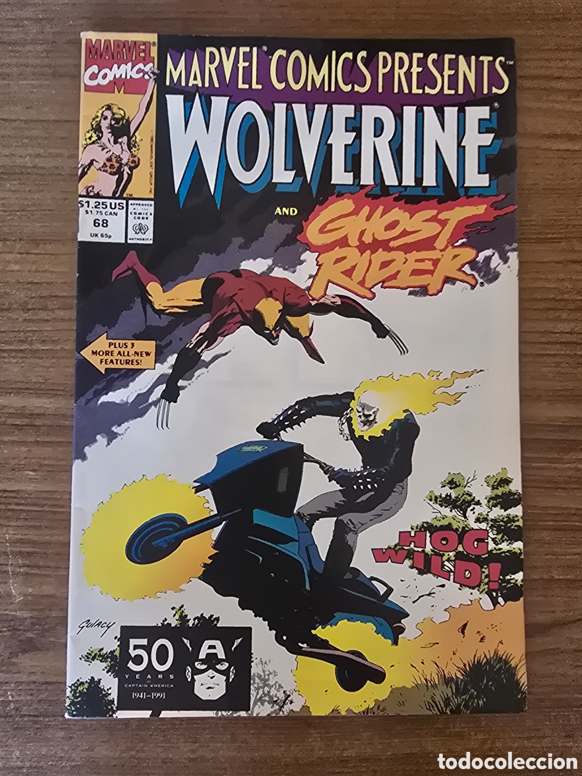 C&oacute;mics: WOLVERINE, NUMERO 68,(MARVEL COMICS) - Foto 1