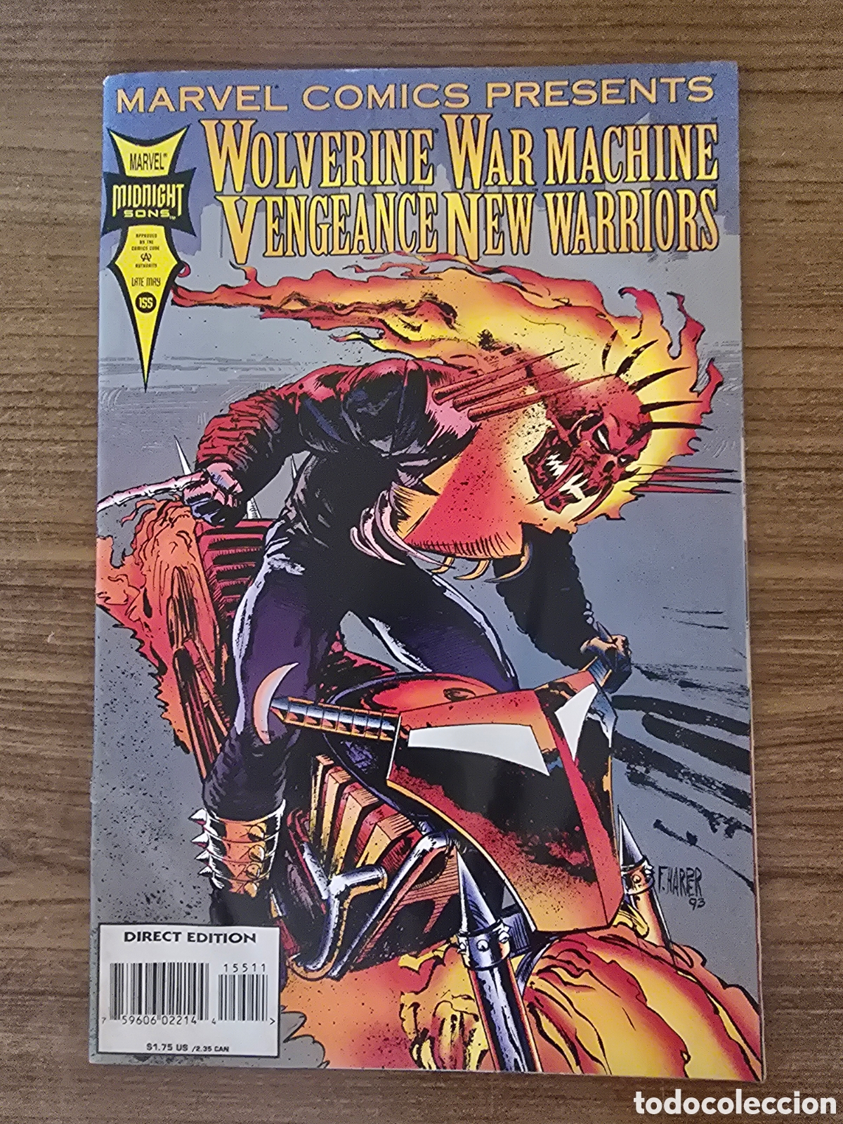 C&oacute;mics: WOLVERINE WAR MACHINE, NUMERO 155,(MARVEL - MIDNIGHT SONS) - Foto 1