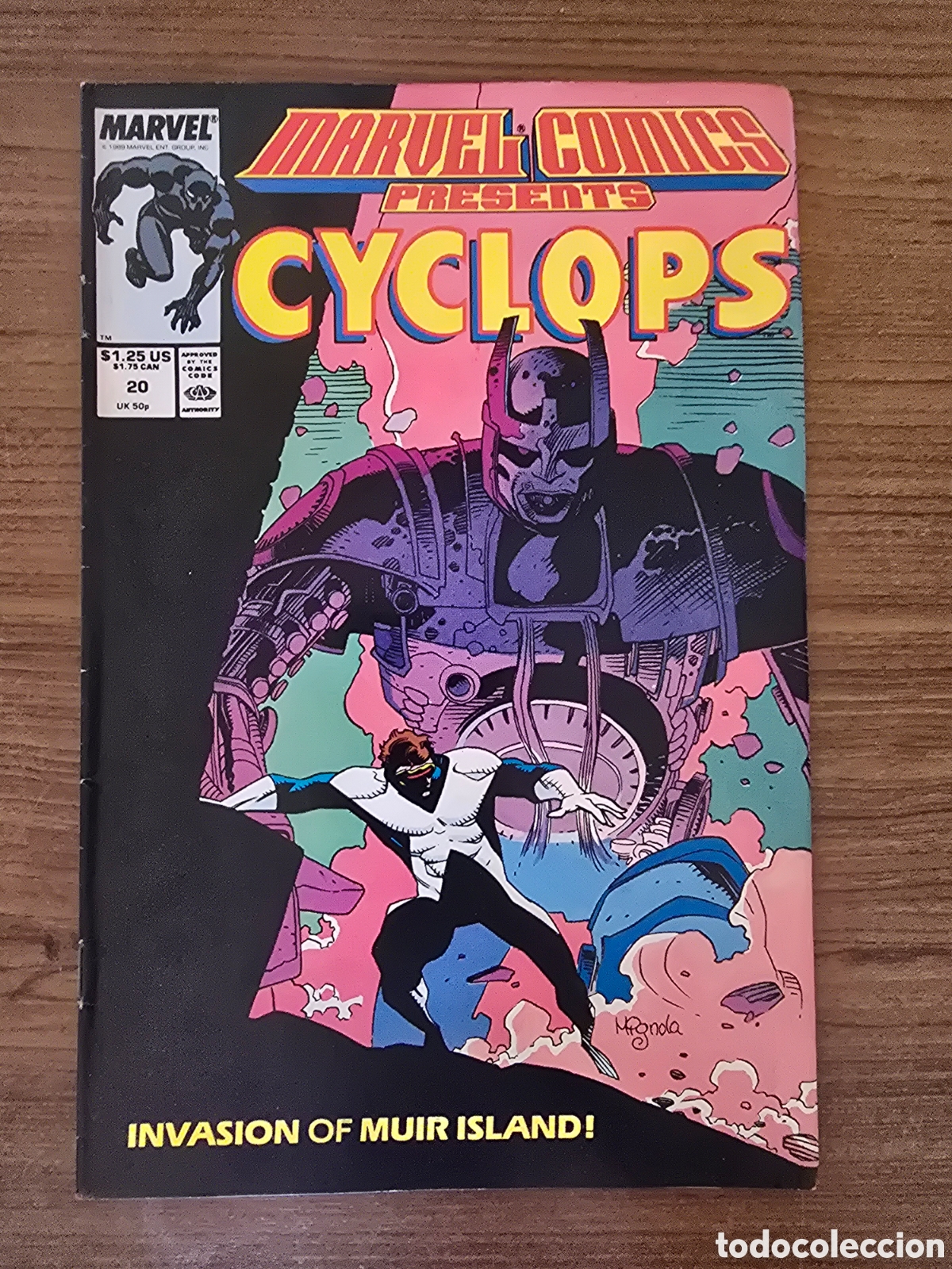 C&oacute;mics: CYCLOPS,NUMERO 20,(MARVEL)
