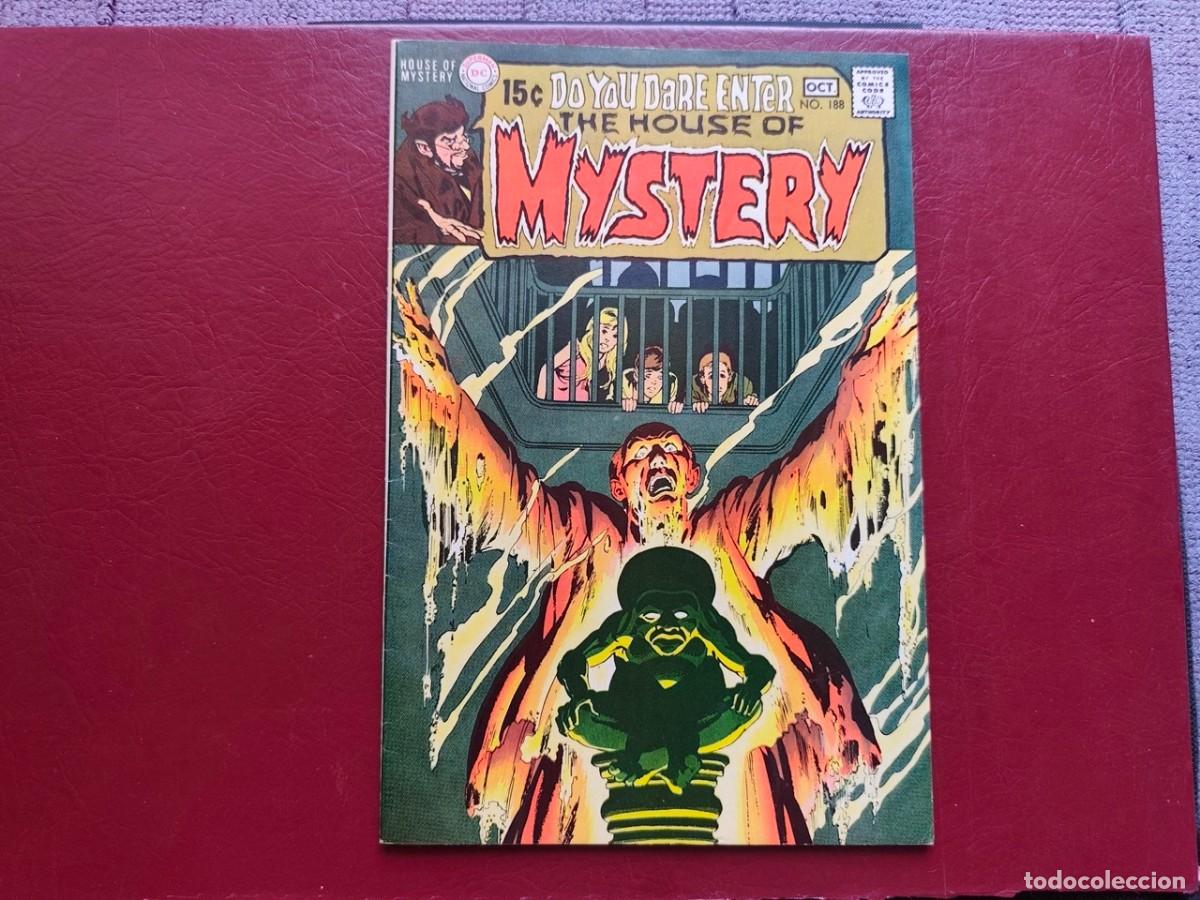 C&oacute;mics: MYSTERY 188 (1970) Cover Neal Adams, Conway, Sergio Aragon&eacute;s, Bernie Wrightson, etc VFN