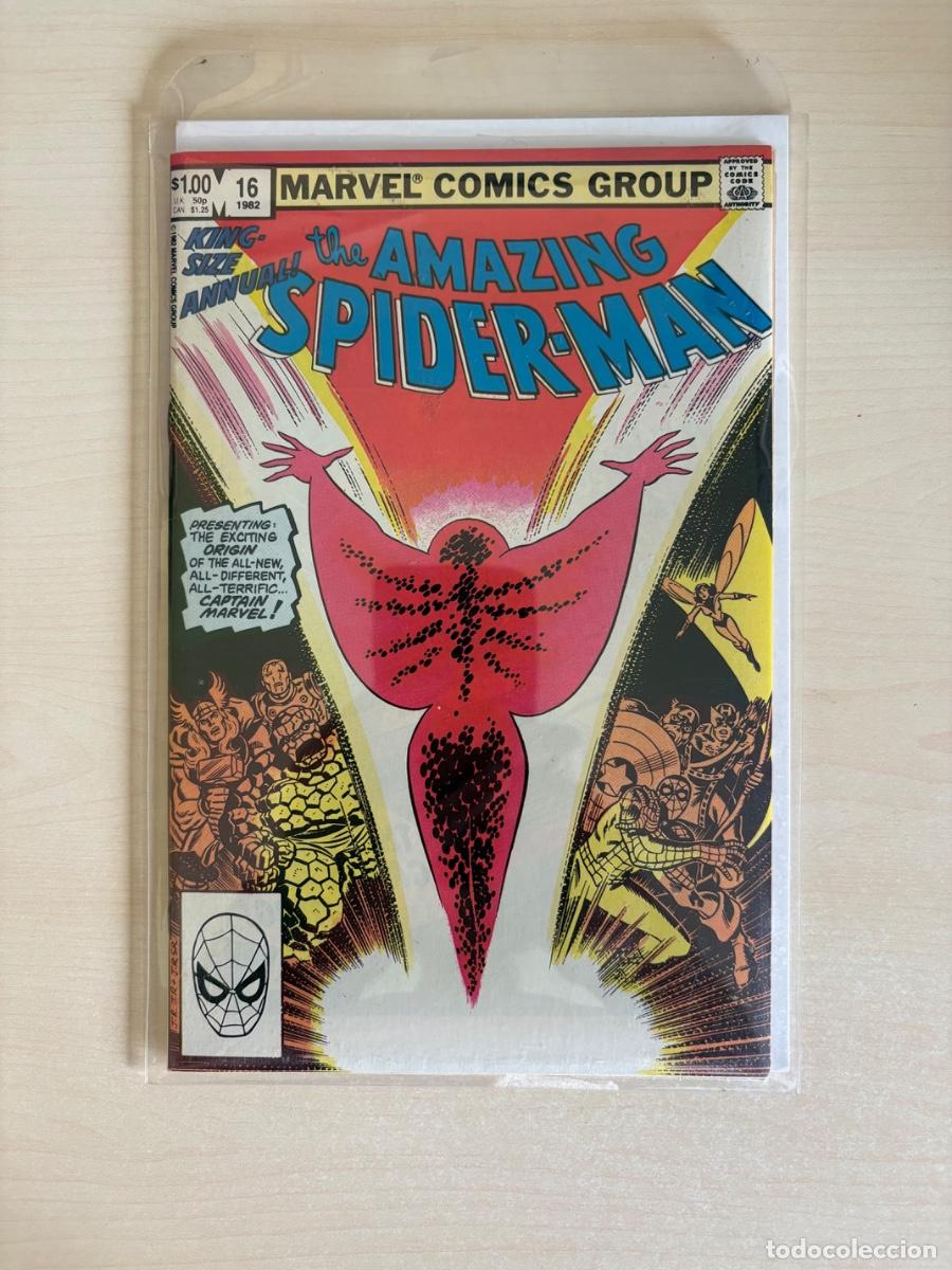 C&oacute;mics: The Amazing Spider-Man Annual #16 (Marvel Comics USA, 1982)