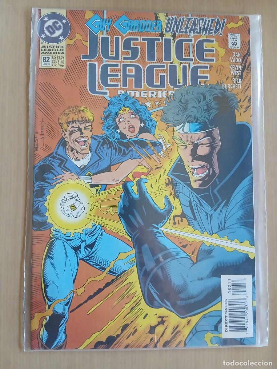 C&oacute;mics: Justice league america#82 estado muy bueno