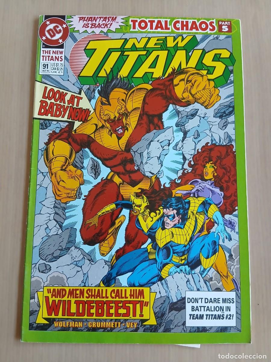 C&oacute;mics: the new titans#91 estado muy bueno