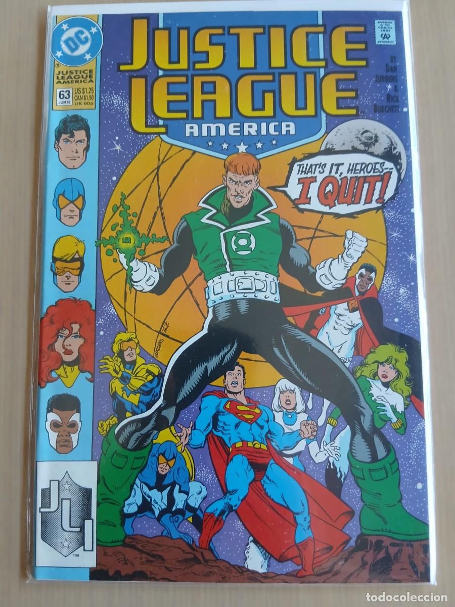 C&oacute;mics: Justice league america#63 estado muy bueno