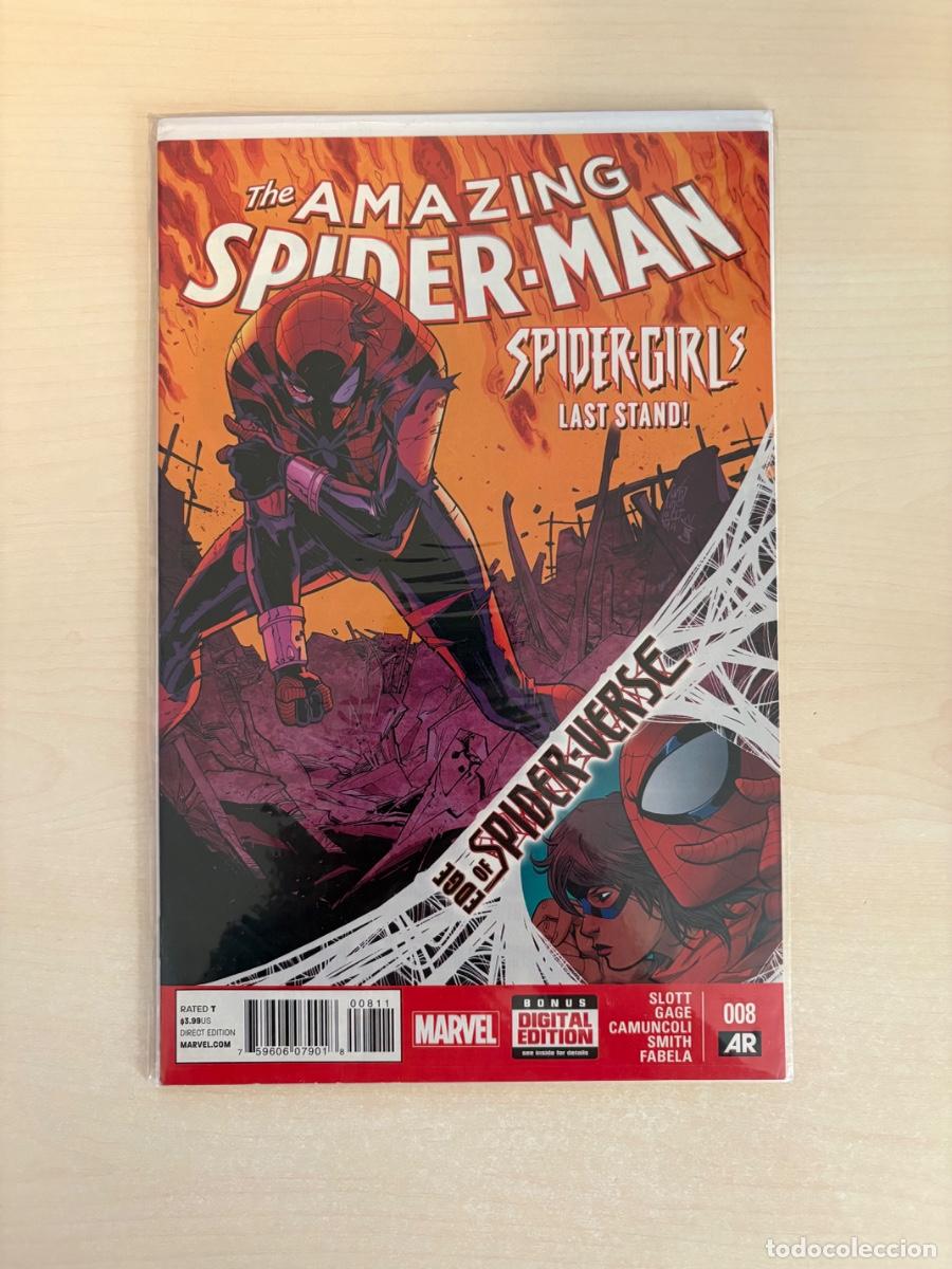 C&oacute;mics: The Amazing Spider-Man #8 (Marvel Comics USA, 2014) &ndash; Spider-Girl's Last Stand