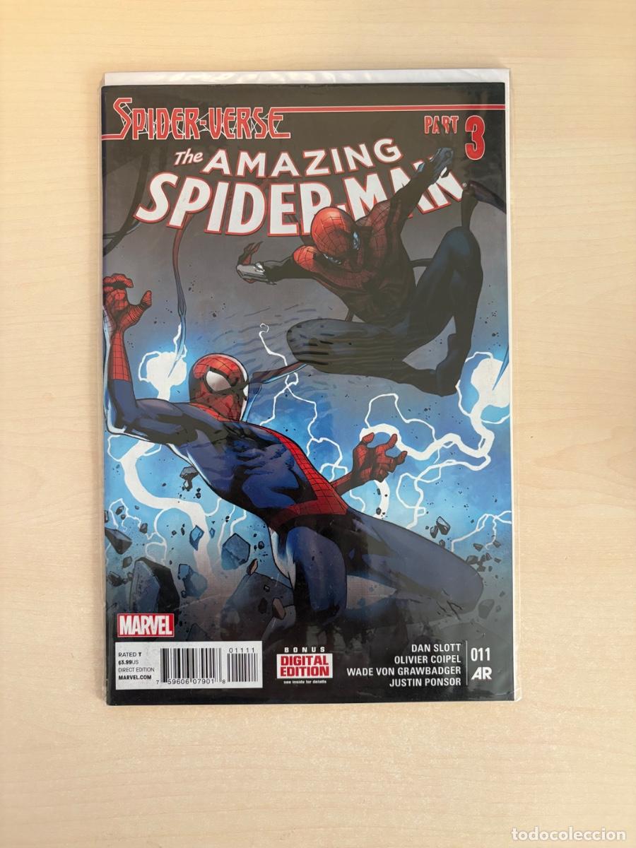 C&oacute;mics: The Amazing Spider-Man #11 (Marvel Comics USA, 2014) &ndash; Spider-Verse Part 3