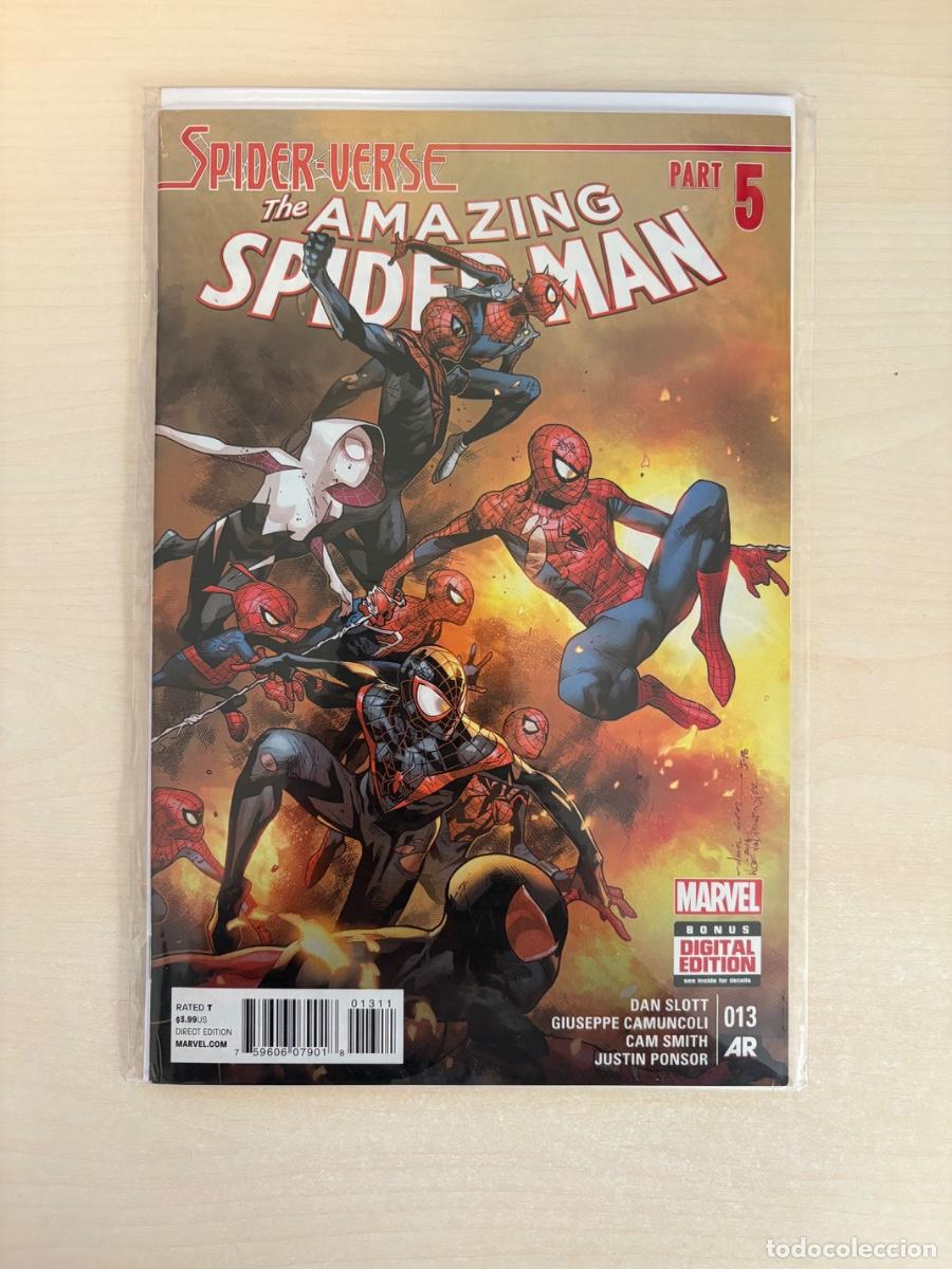 C&oacute;mics: The Amazing Spider-Man #13 (Marvel Comics USA, 2014) &ndash; Spider-Verse Part 5