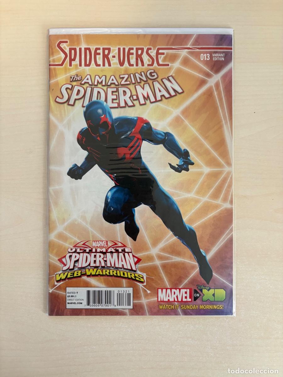 C&oacute;mics: The Amazing Spider-Man #13 (Marvel Comics USA, 2014) &ndash; Variant Edition (Spider-Man 2099)