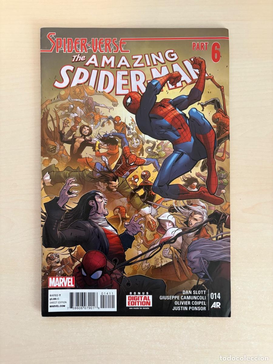 C&oacute;mics: The Amazing Spider-Man #14 (Marvel Comics USA, 2014) &ndash; Spider-Verse Part 6